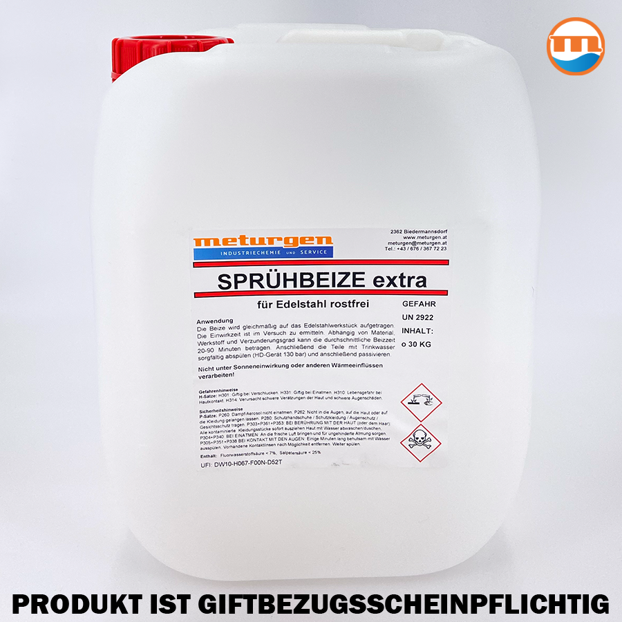 Sprühbeize extra